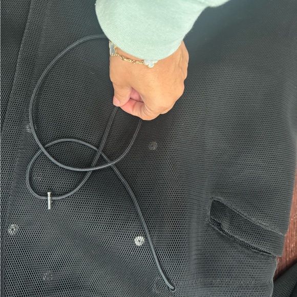 IVY PARK Black Trench Coat - Picture 6 of 10